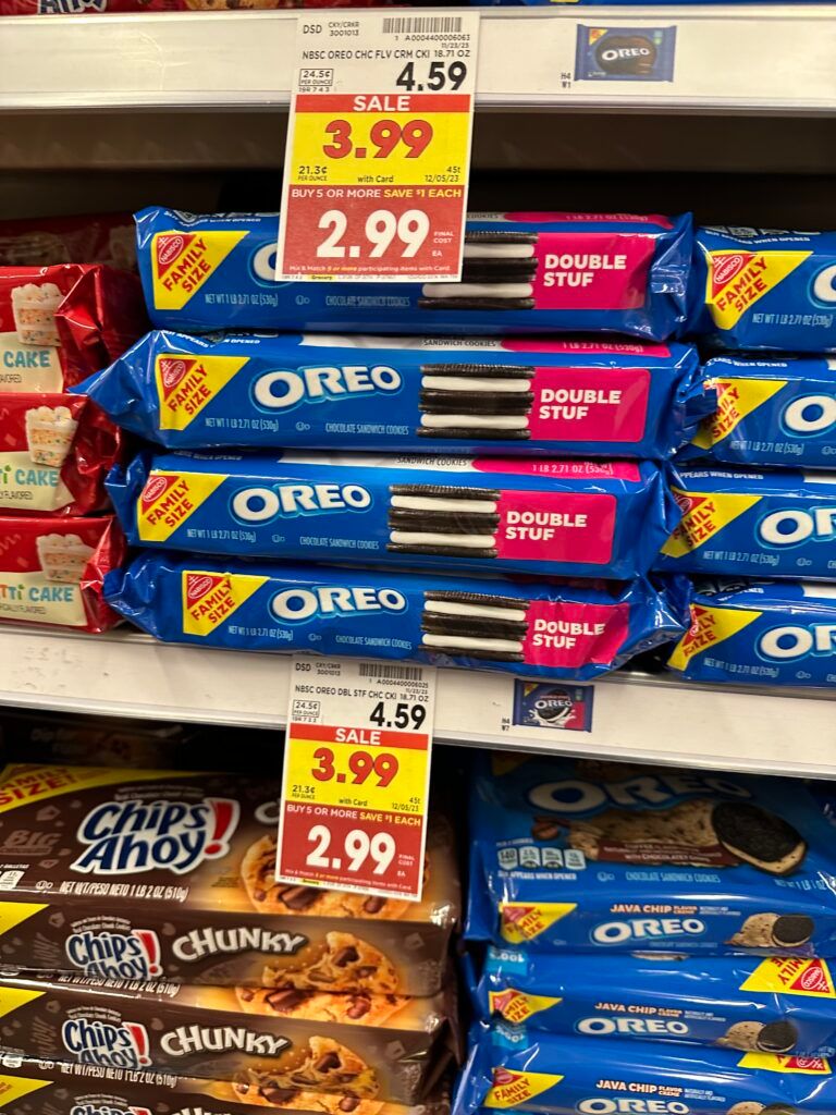 oreo kroger shelf image