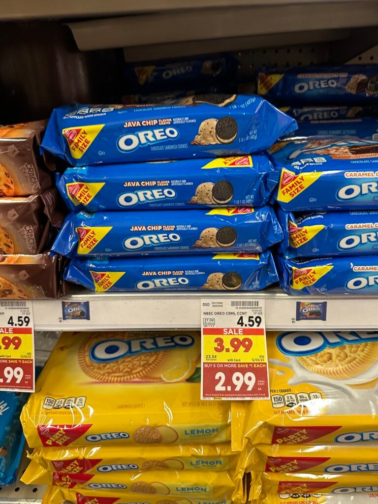 oreo kroger shelf image