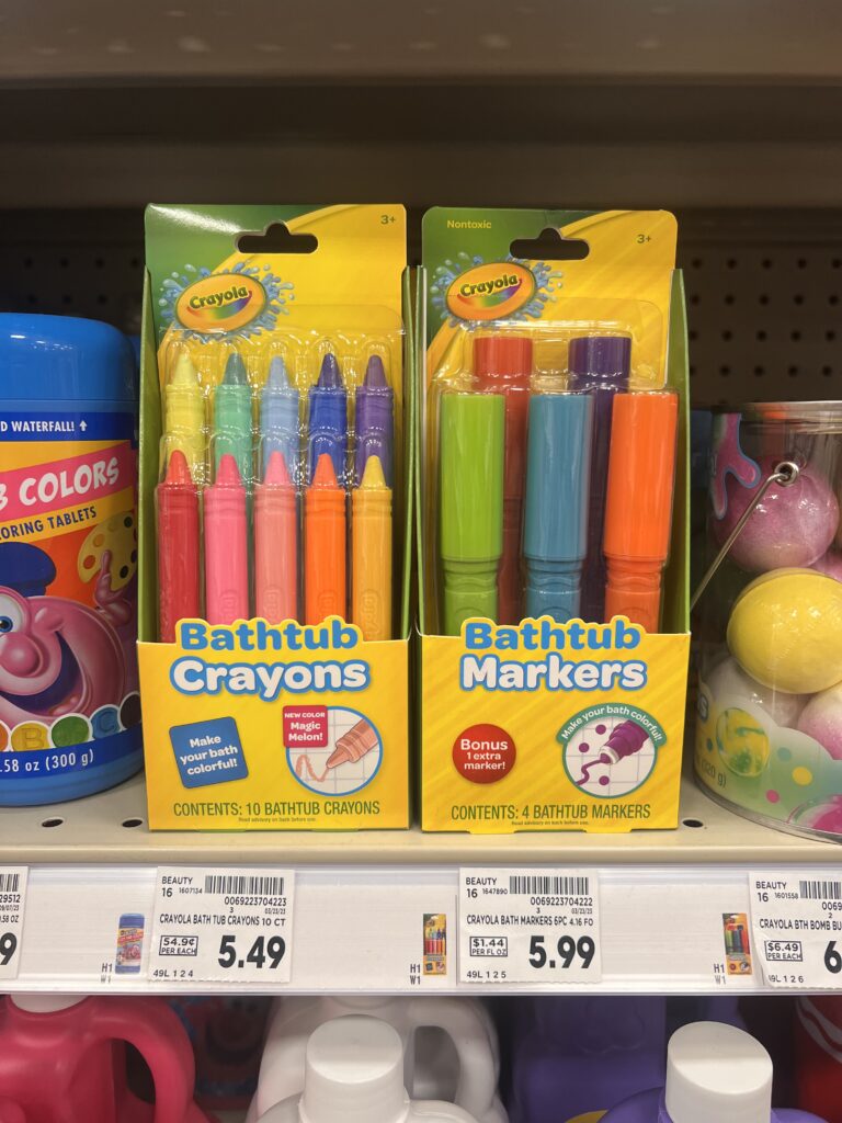 crayola bath items kroger shelf image