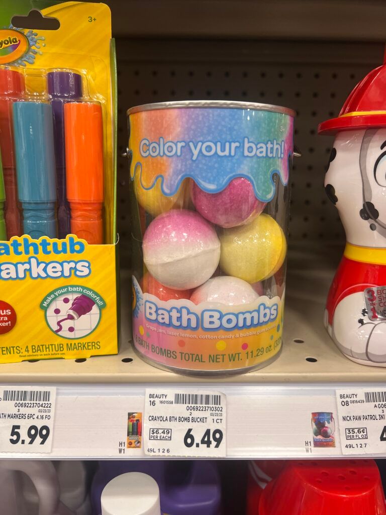 crayola bath items kroger shelf image