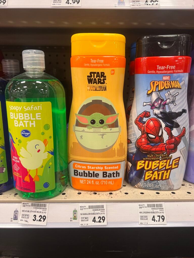 centric bubble bath kroger shelf image