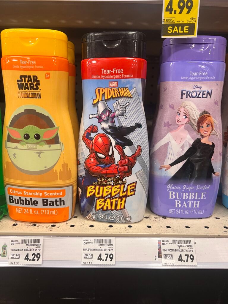 centric bubble bath kroger shelf image