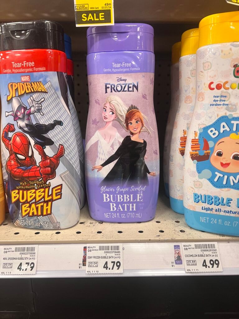centric bubble bath kroger shelf image