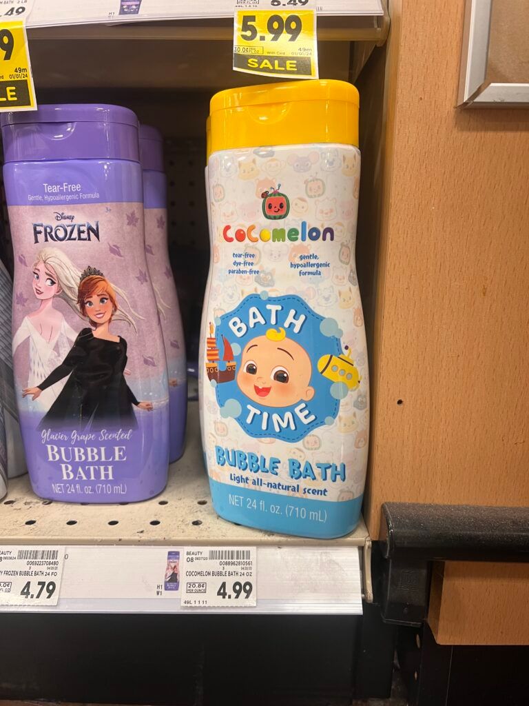 centric bubble bath kroger shelf image