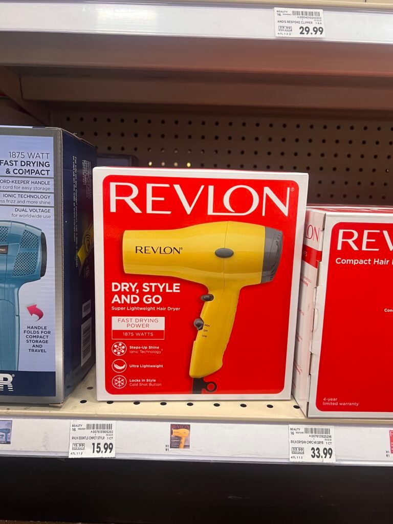 revlon hair appliances kroger shelf image