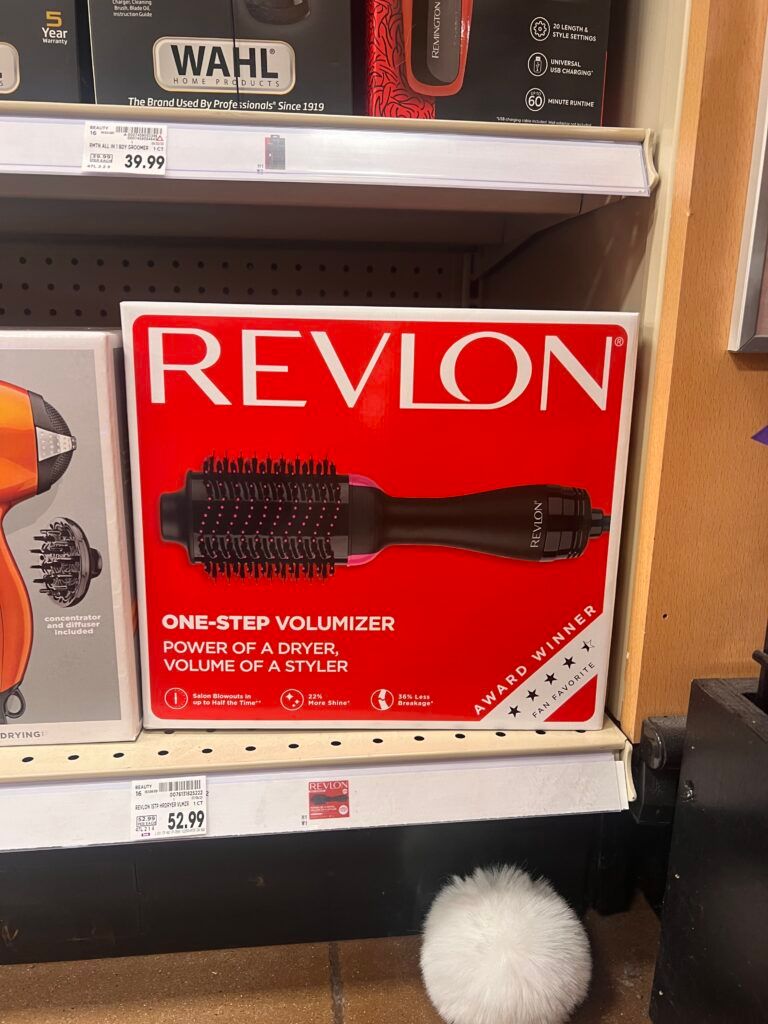 revlon hair appliances kroger shelf image