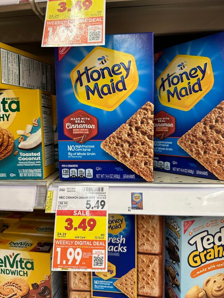 honey maid oreo kroger shelf image 