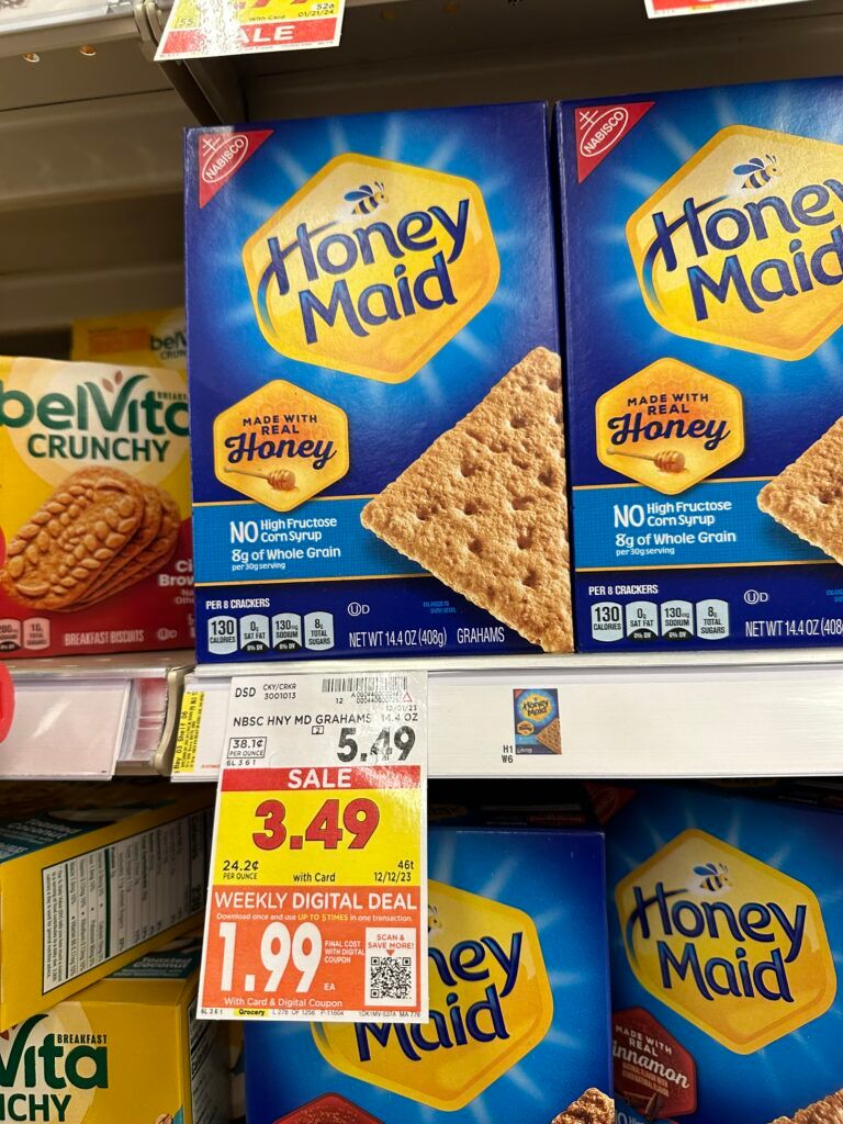 honey maid oreo kroger shelf image 