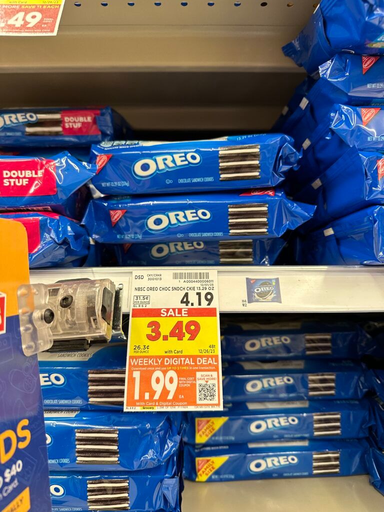 honey maid oreo kroger shelf image 
