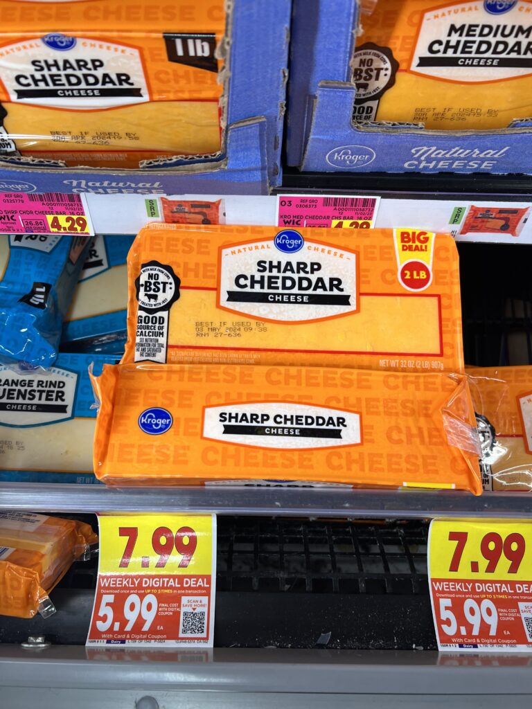 kroger cheese kroger shelf image