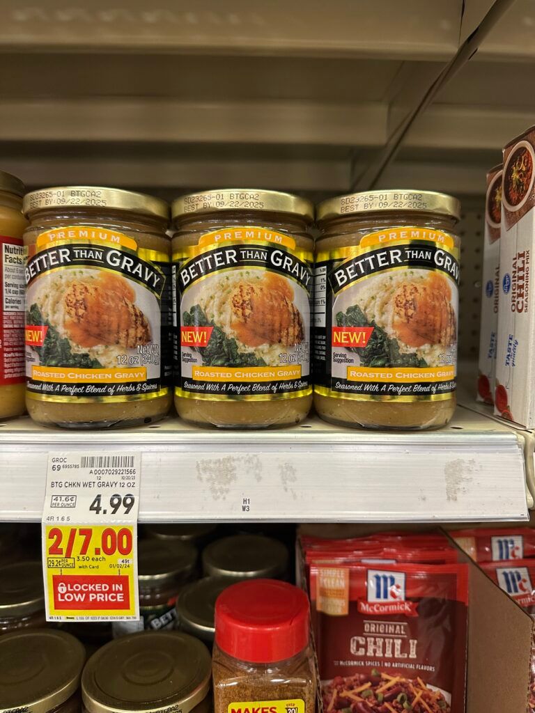 better than gravy kroger shelf image
