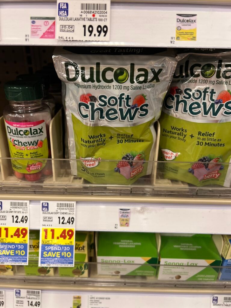 dulcolax kroger shelf image