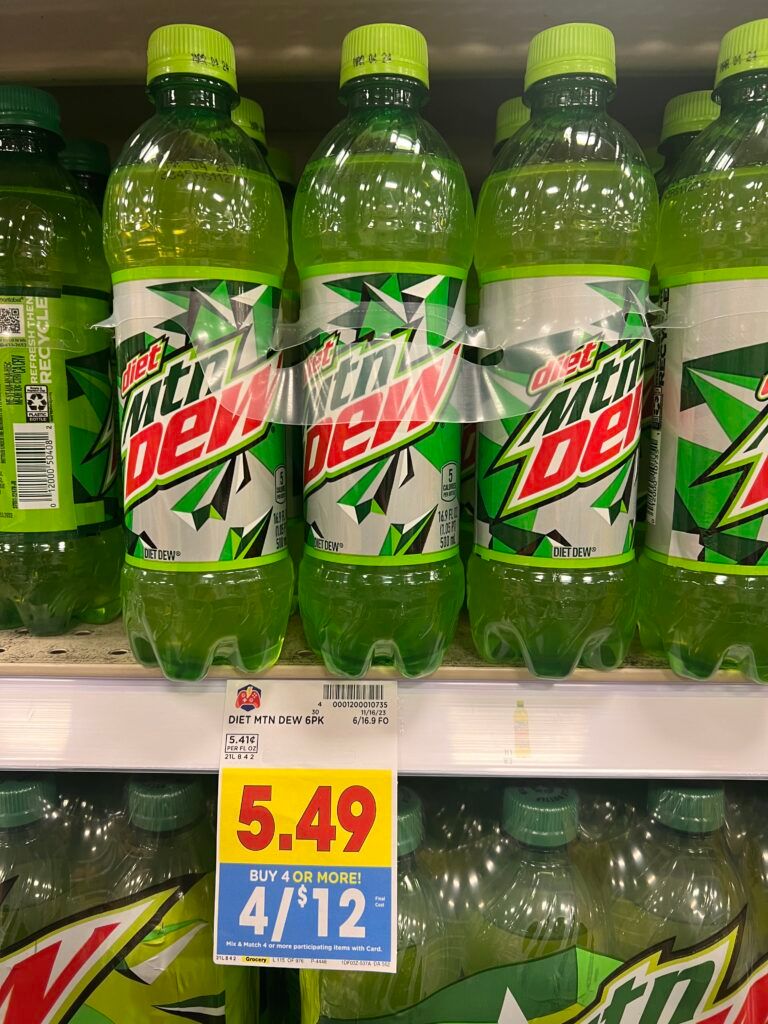 mtn dew kroger shelf image