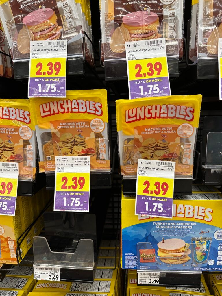 lunchables kroger shelf image