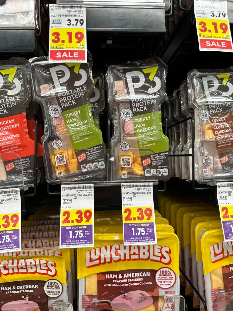 lunchables kroger shelf image