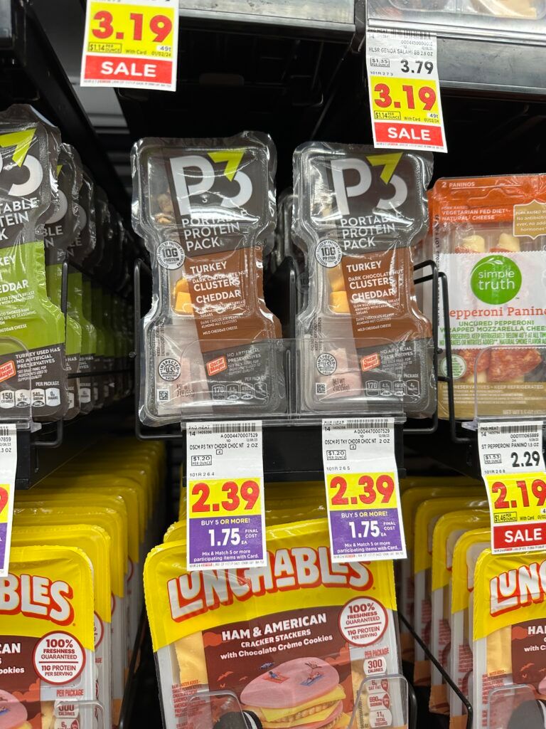 lunchables kroger shelf image