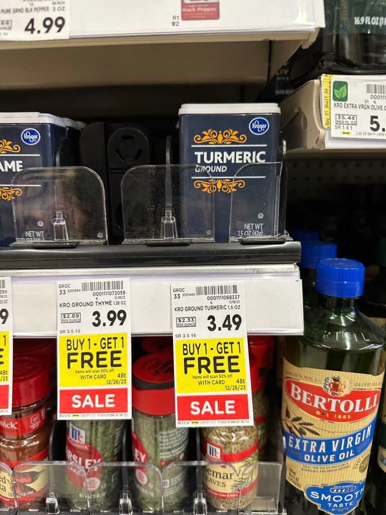 kroger spices kroger shelf image 