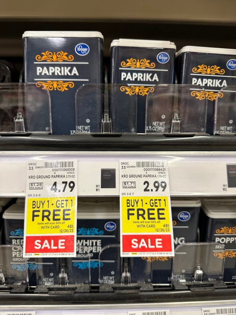 kroger spices kroger shelf image 