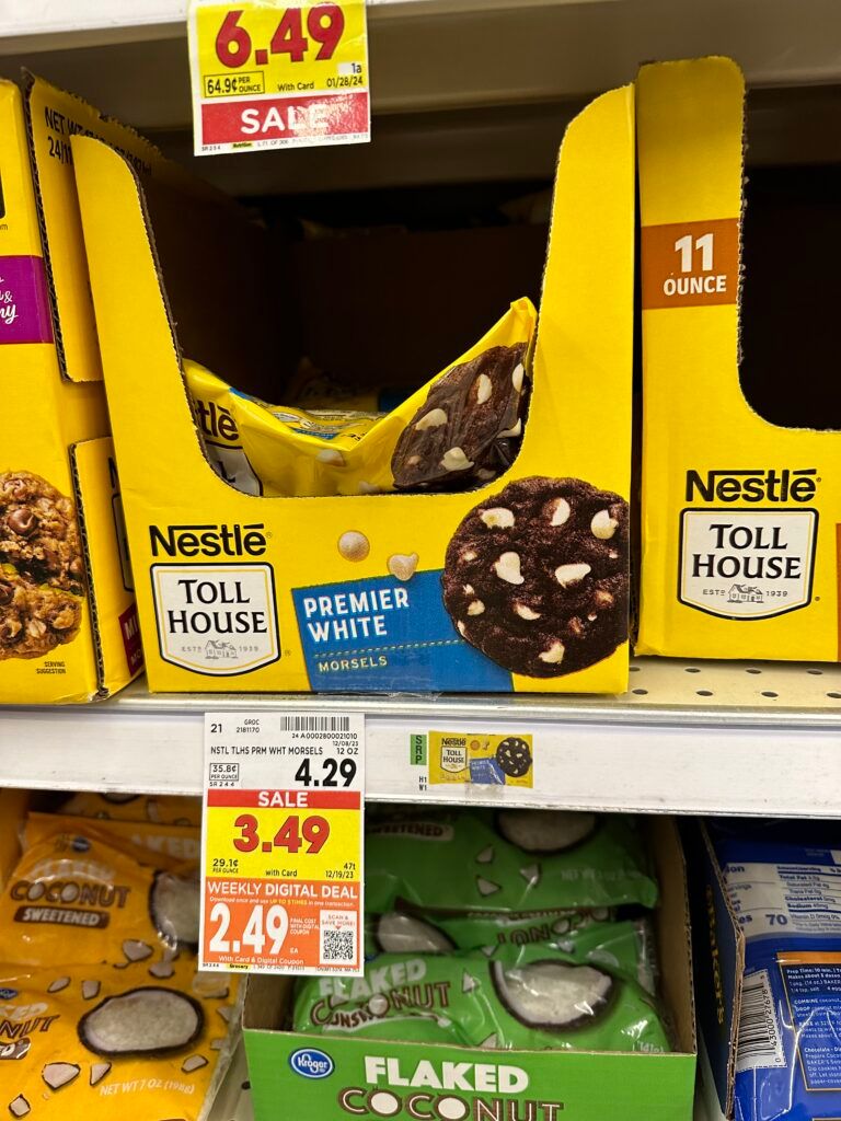 nestle morsels kroger shelf image