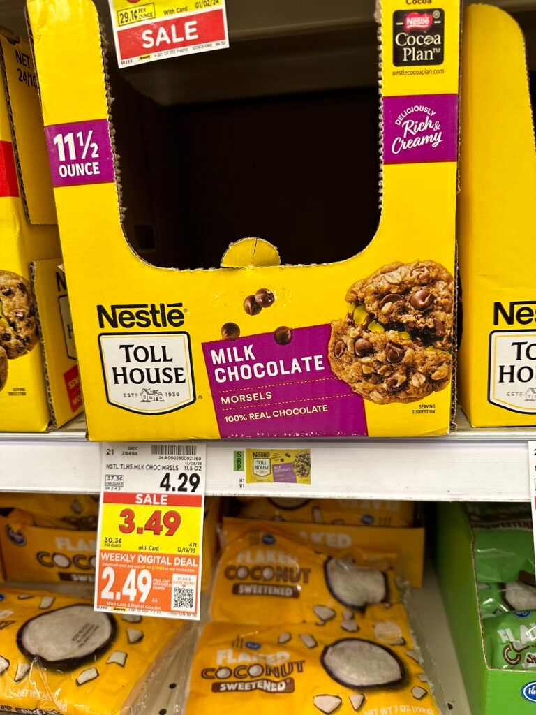 nestle morsels kroger shelf image