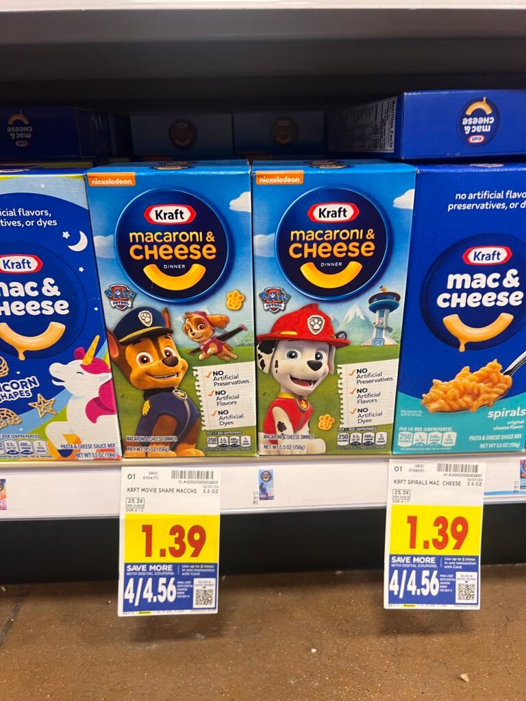 kraft mac and cheese kroger shelf image 1