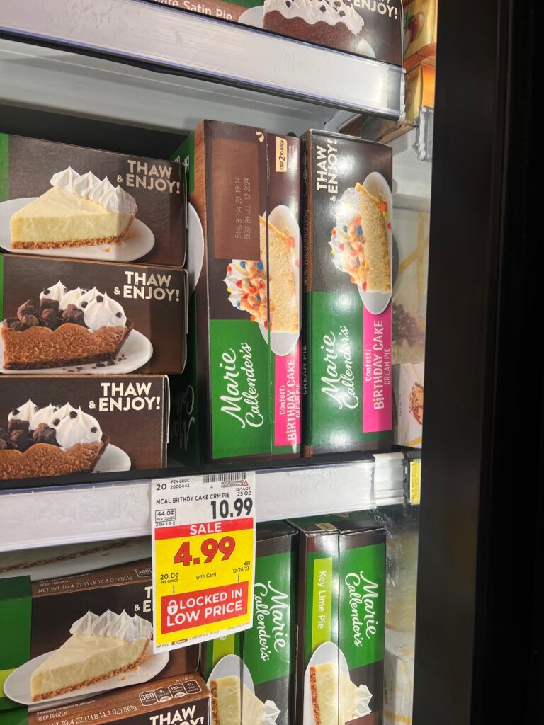marie callenders pie kroger shelf image