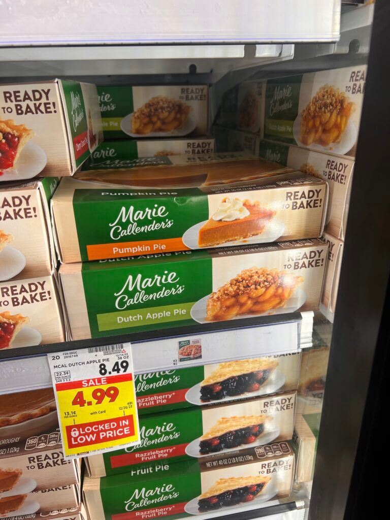 marie callenders pie kroger shelf image