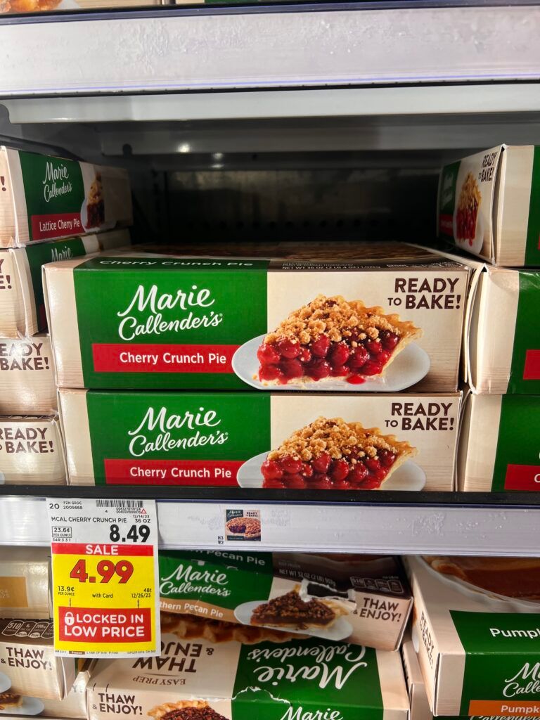 marie callenders pie kroger shelf image