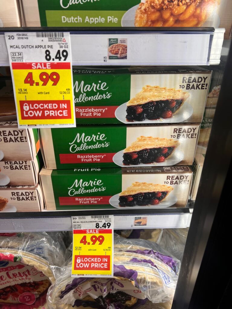 marie callenders pie kroger shelf image