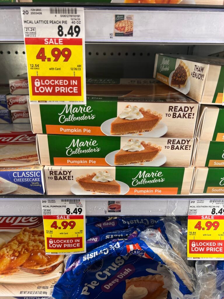 marie callenders pie kroger shelf image