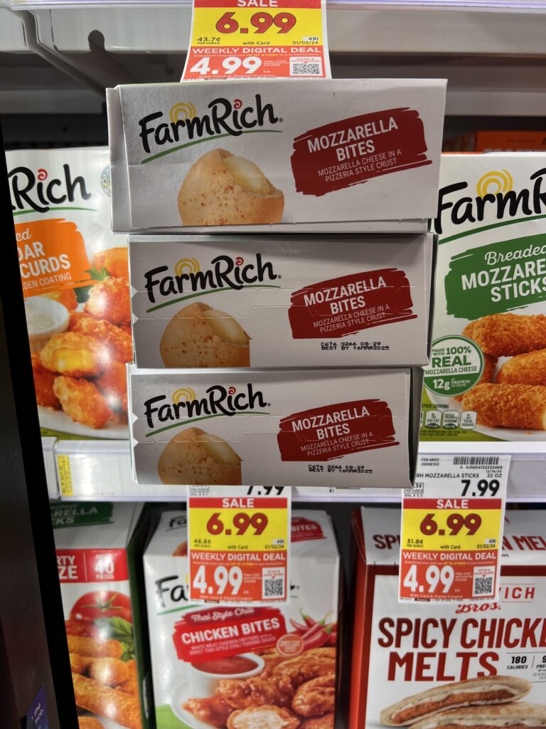 farm rich appetizers kroger shelf image