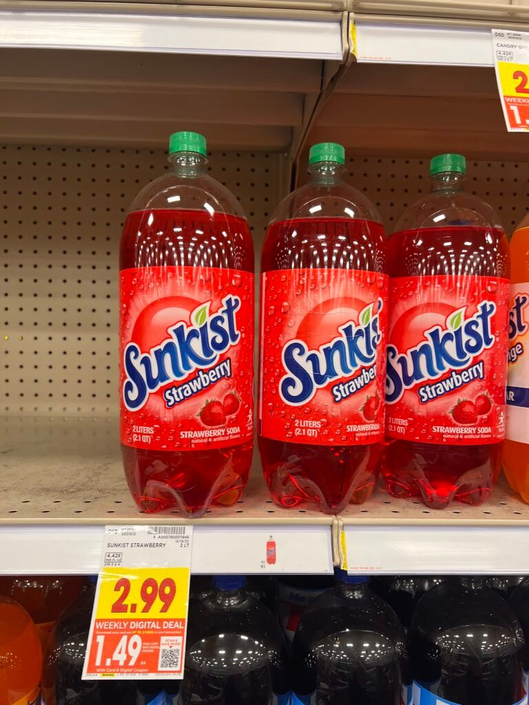 soda 2 liter kroger shelf image