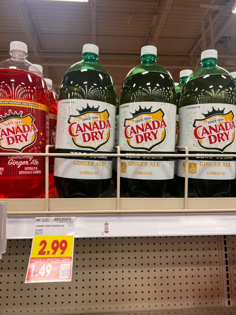 soda 2 liter kroger shelf image