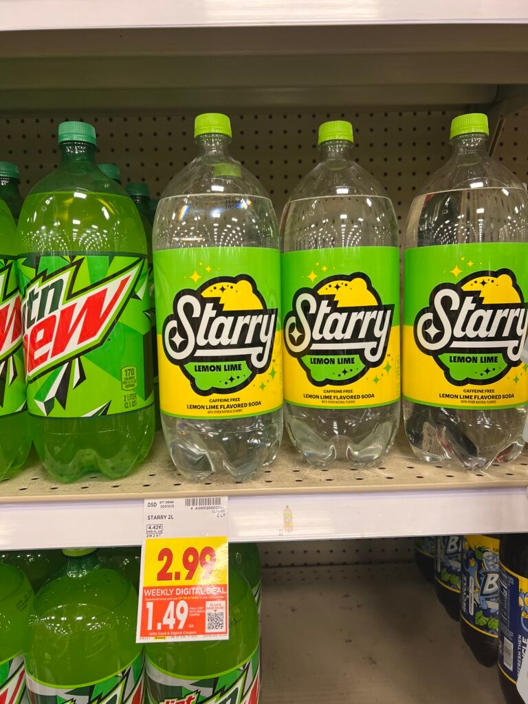 soda 2 liter kroger shelf image