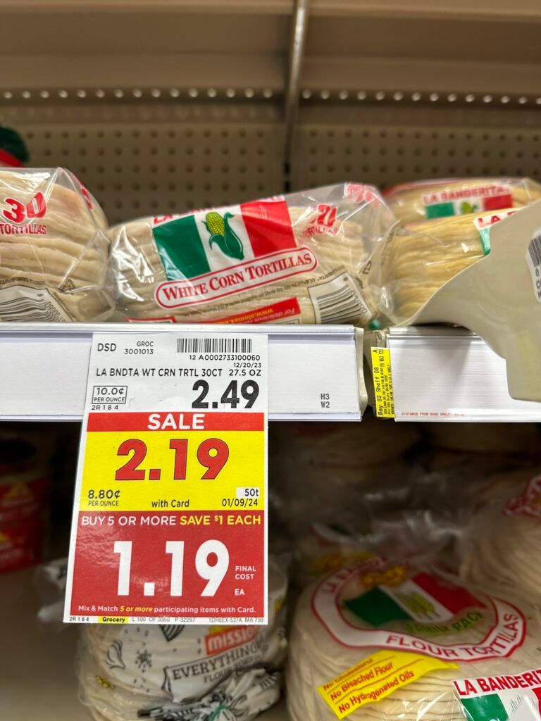 la banderita tacos kroger shelf image