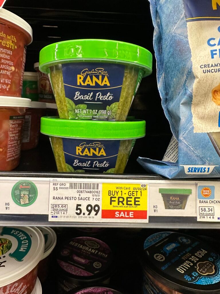 rana sauce kroger shelf image