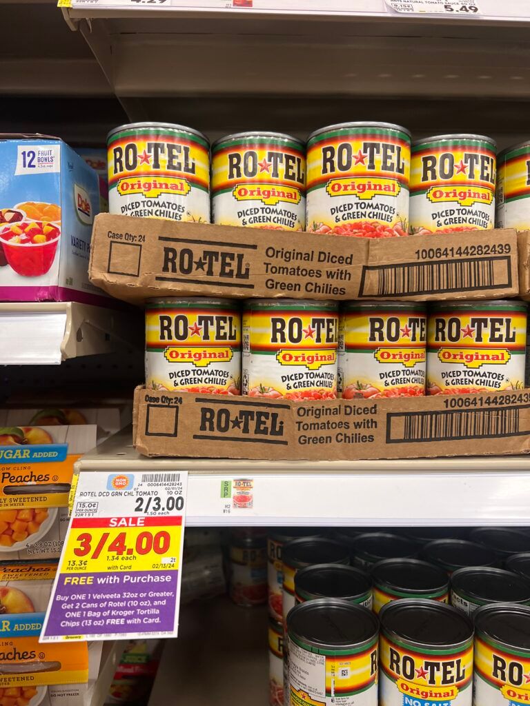 rotel kroger shelf image