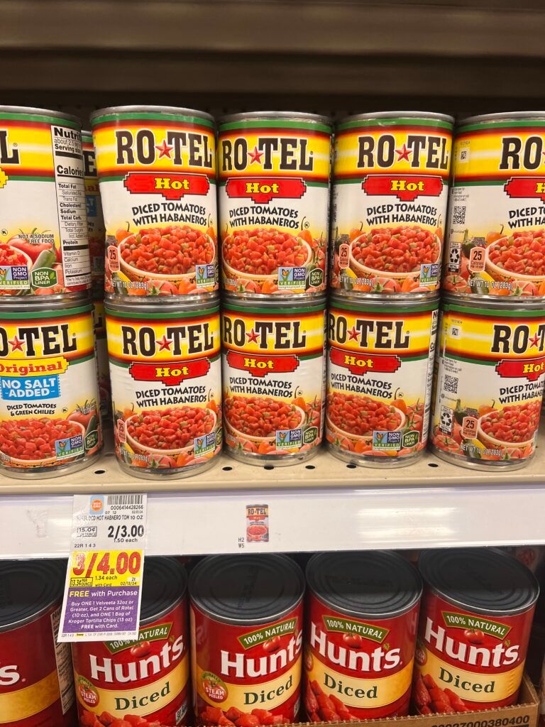 rotel kroger shelf image