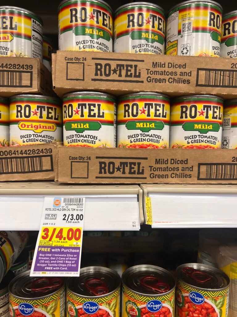 rotel kroger shelf image