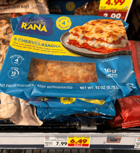 Rana Meal Kroger Shelf Image