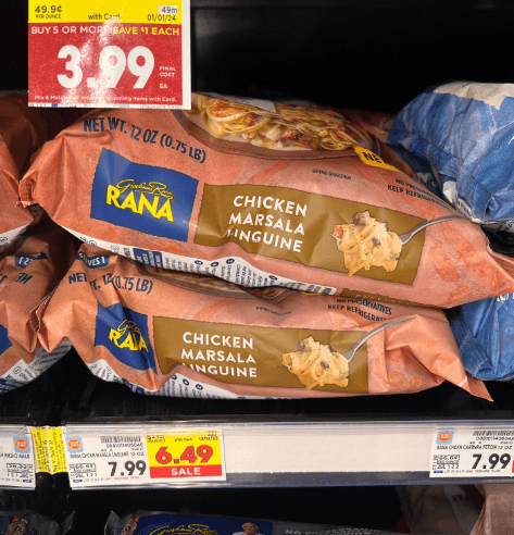 Rana Meal Kroger Shelf Image