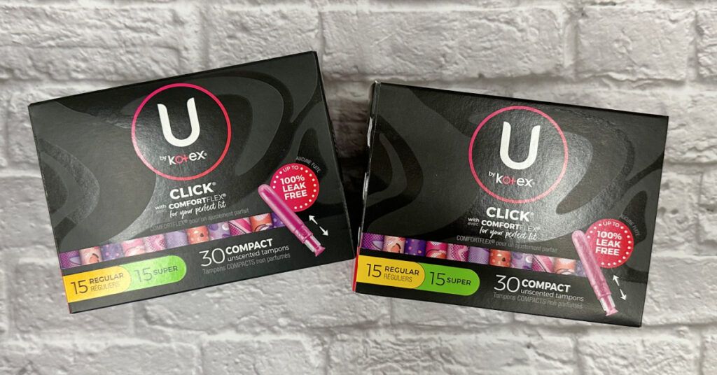 U by Kotex Click Tampons Kroger