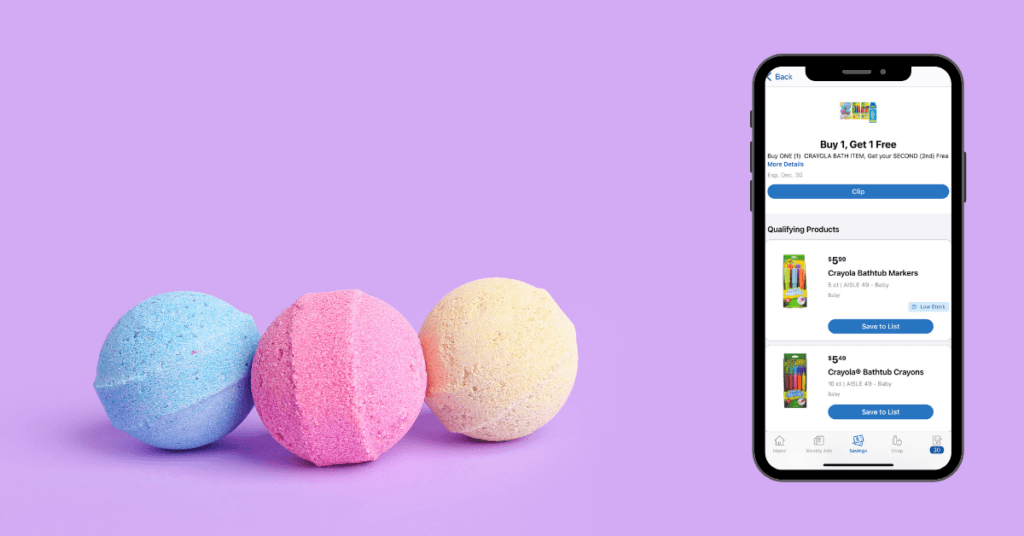 crayola bath items kroger