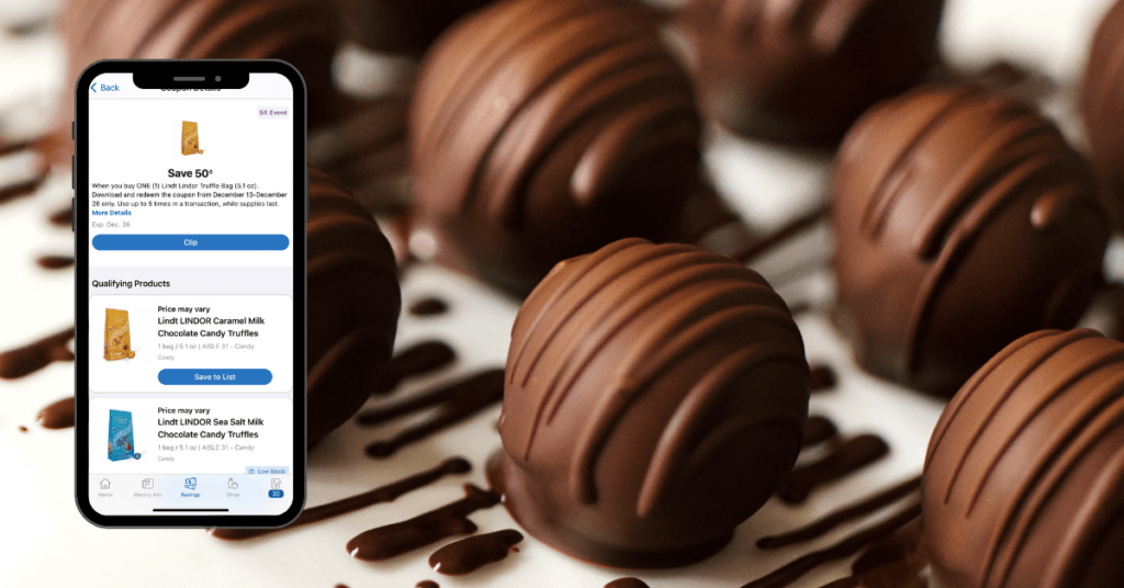 lindt lindor bag digital