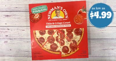 newmans own frozen pizza kroger krazy