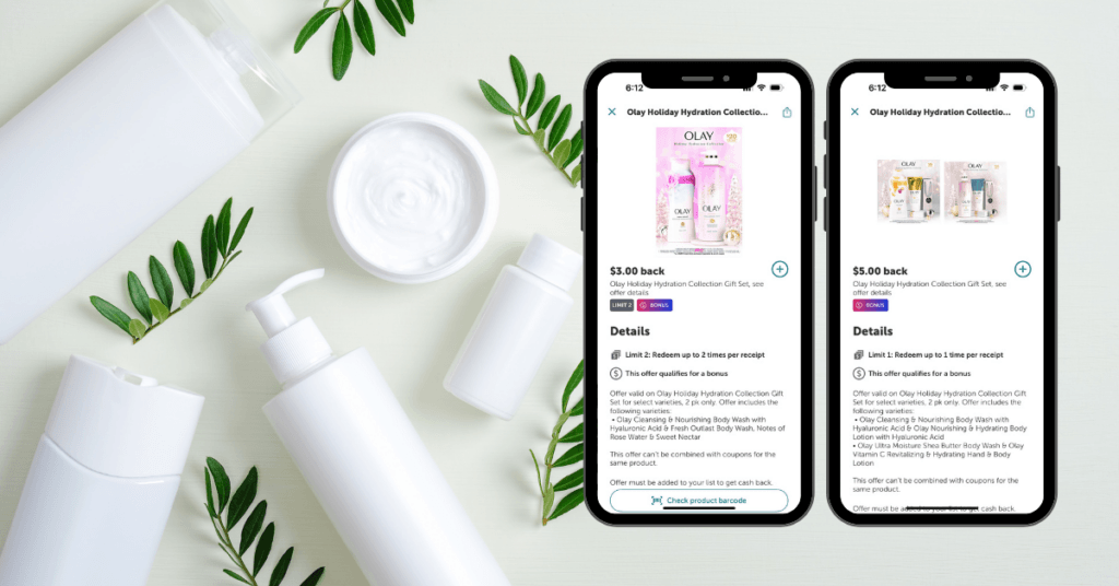 olay holiday set ibotta