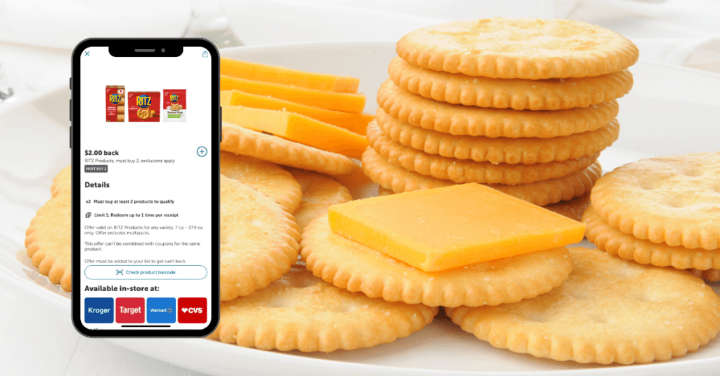 ritz crackers ibotta