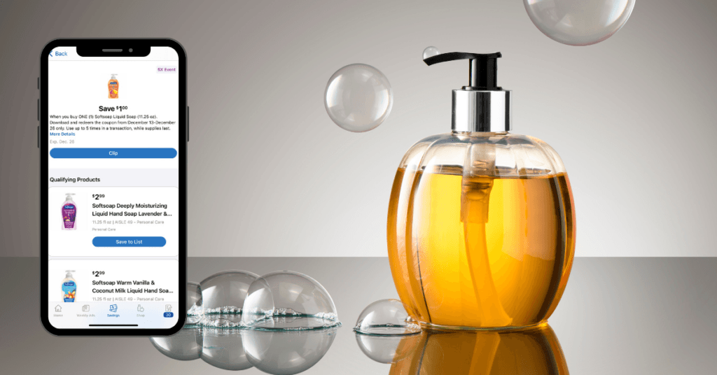 softsoap hand soap digital