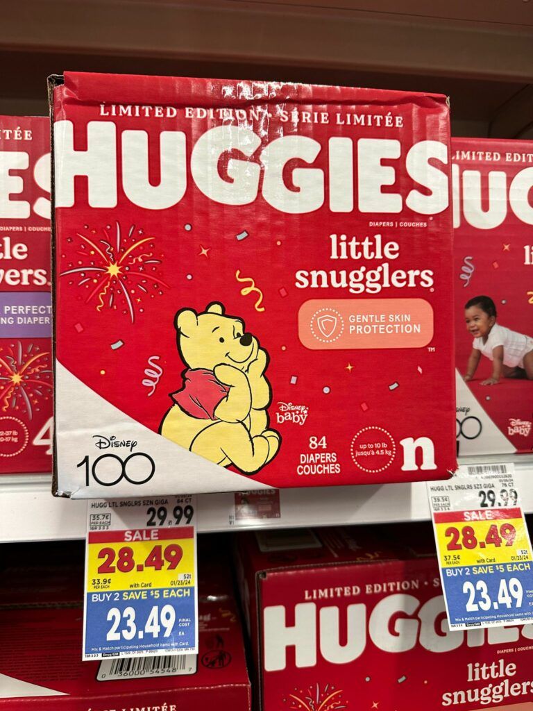 huggies kroger shelf image