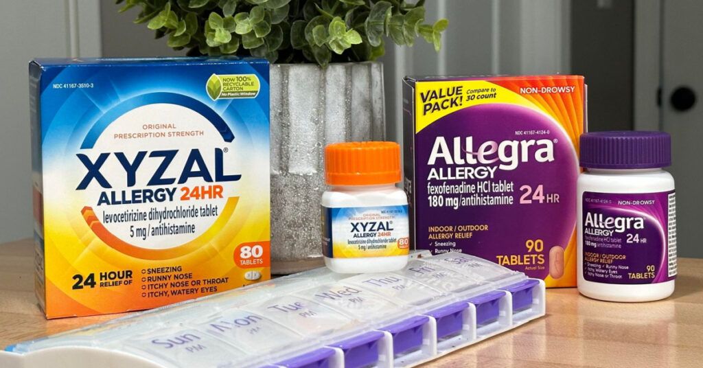 Allegra and Xyzal Allergy Kroger